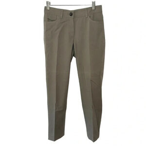 Brunello Cuninelli designer US/2 made in Italy tan cropped pants‎